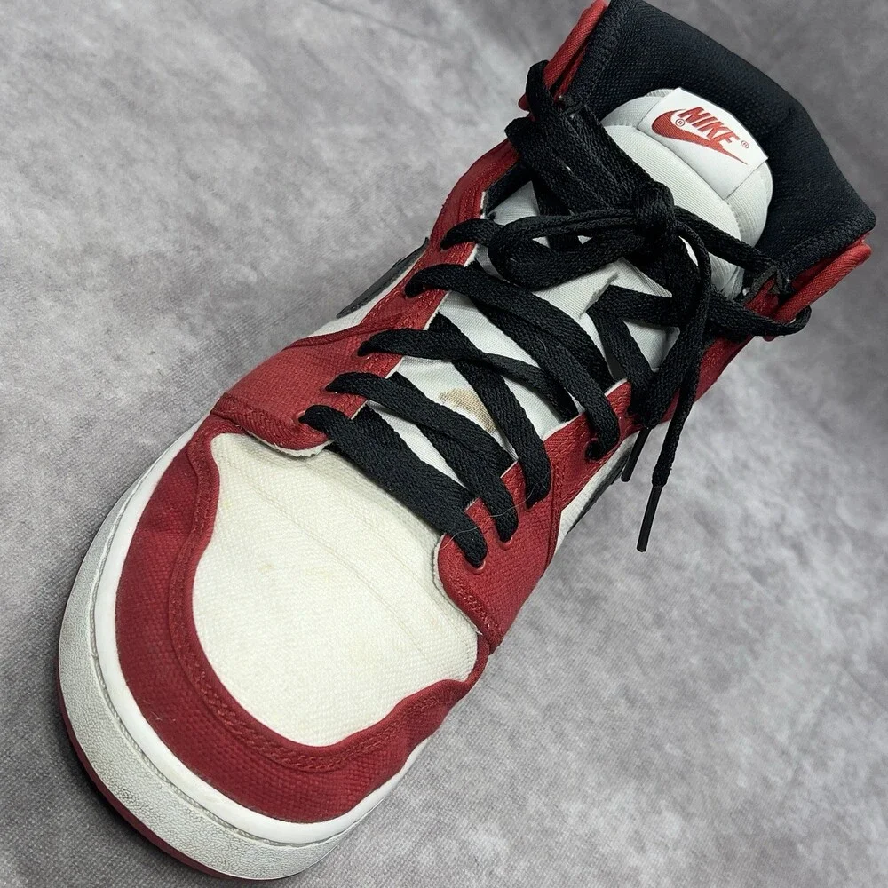 Air Jordan 1 Retro High OG AJKO 2013 Mens 11.5 White Black Gym Red 638471-101